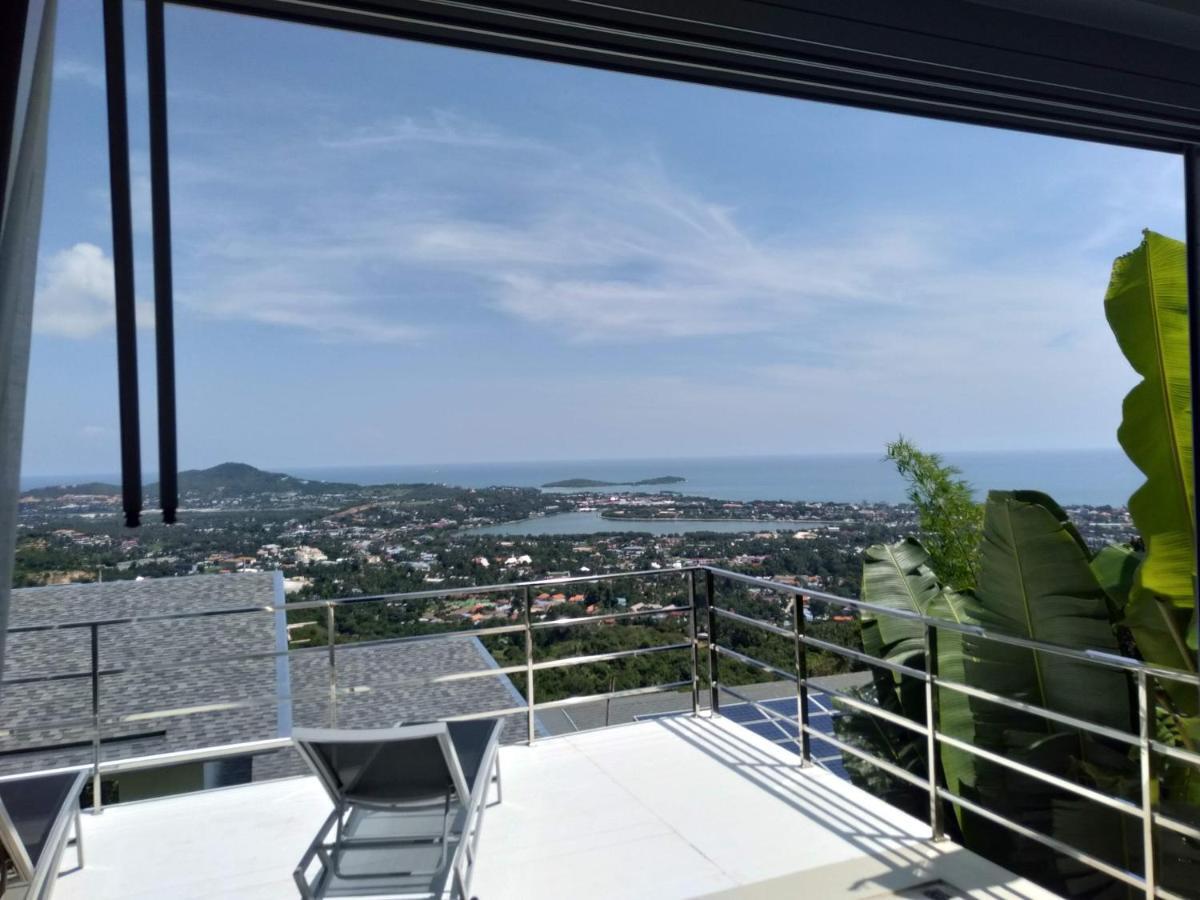 Perfect Sea View Mountain Villa Koh Samui Chaweng Beach Exteriör bild