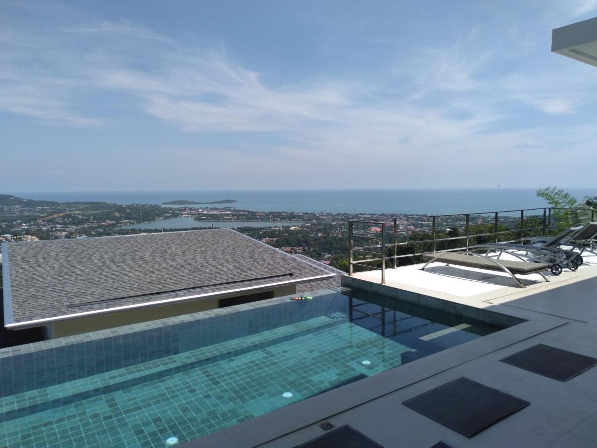 Perfect Sea View Mountain Villa Koh Samui Chaweng Beach Exteriör bild