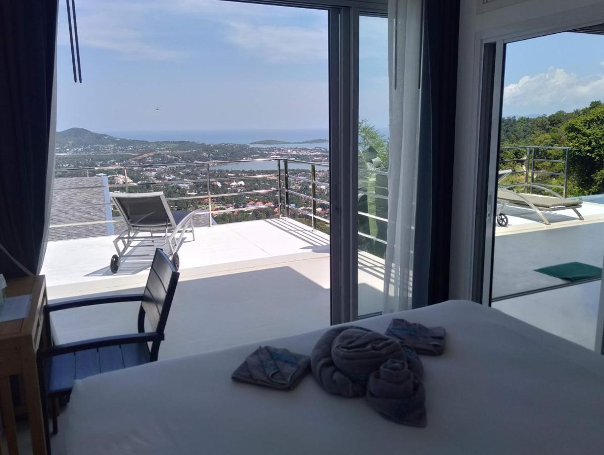 Perfect Sea View Mountain Villa Koh Samui Chaweng Beach Exteriör bild